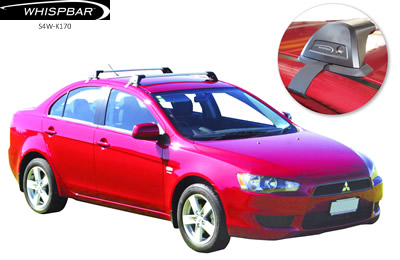 Yakima Whispbar Roof Rackls mitsubishi lancer